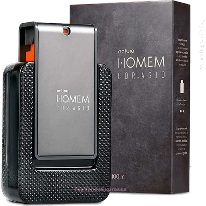 Homem Cor.agio – Patty Moda & Beleza