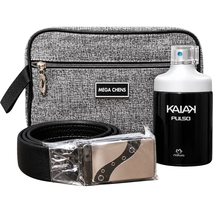 Kit Kaiak com nécessaire – Patty Moda & Beleza