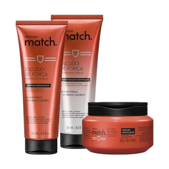 Match Escudo de Força – Patty Moda & Beleza